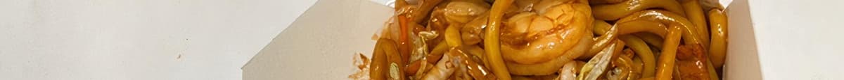 36. Shrimp Lo Mein    虾捞面