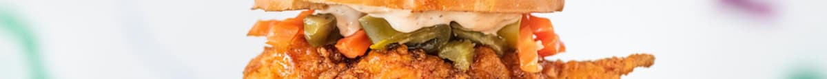 Chicago Hot Chicken Sandwich