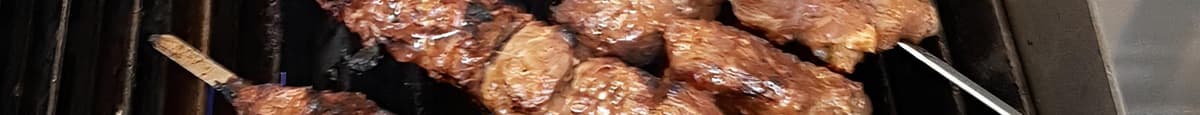 Halal Beef Kabobs / Brochettes De Viande