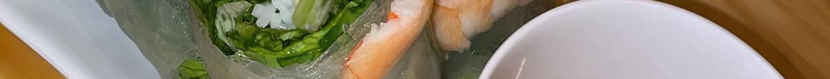 Fresh Shrimp Spring Rolls (2)