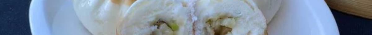 Pan-Fried Vegetable Buns (3) 素生煎包（M）