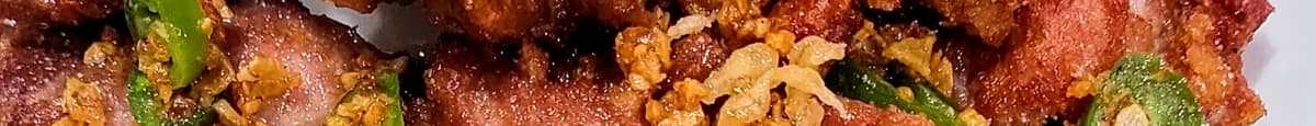A2. Garlic Chili Pork Chops (Suon Toi Ot)
