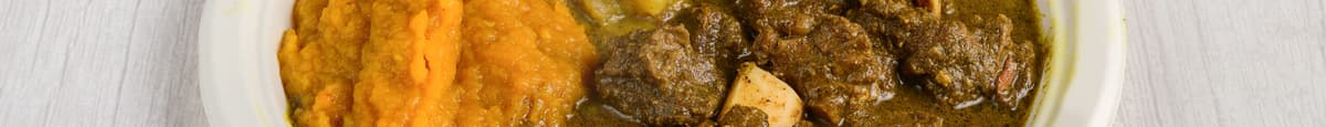 Curry Goat (Bone In) Meal