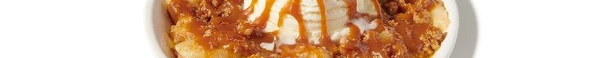Oven-Baked Caramel Apple Pie Crisp 