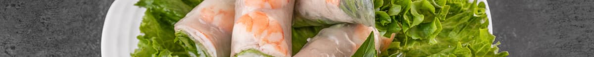 A6. Fresh Spring Roll with Shrimp, Pork, & Vegetable