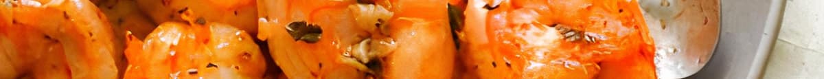 1. Camarones con Ajo / 1. Shrimp with Garlic