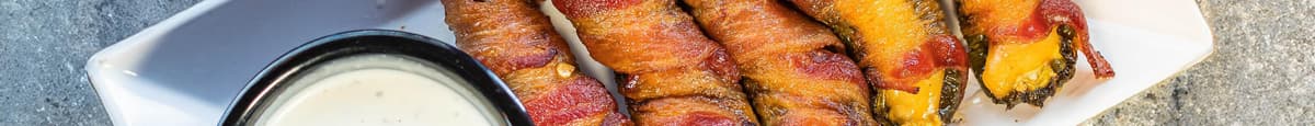 Bacon-Wrapped Jalapeños (App)