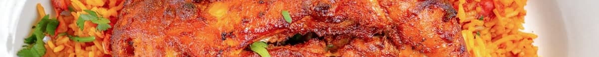 Chilli Chicken Rice/Chicken Tandoori