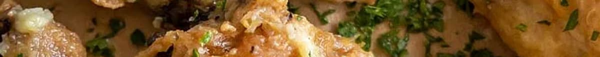 Garlic Parmesan  Halal Chicken Wings