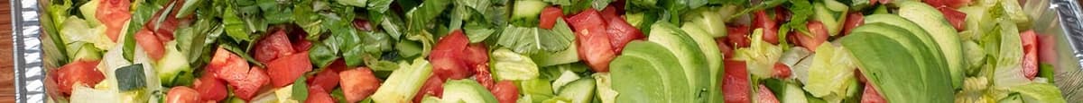Romaine Avocado Salad Catering Tray