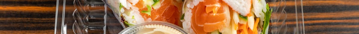 Maki de printemps saumon frais / Fresh Salmon Spring Maki