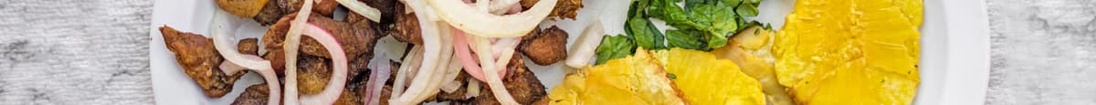 Carnes Fritas / Fried Pork Meat Chunk