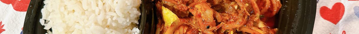 Spicy Pork Over Rice / 제육덮밥