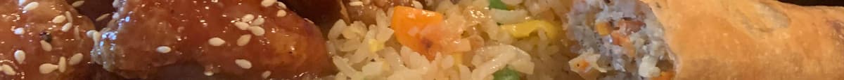 F7. Sesame Chicken Fried Rice