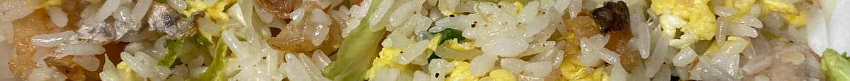 40. Fried Rice with Salted Fish Flakes (Chicken or Shrimp)