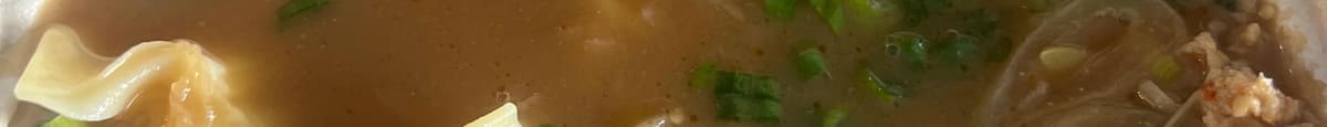 Signature Spicy Chicken & Dumpling Noodle Soup