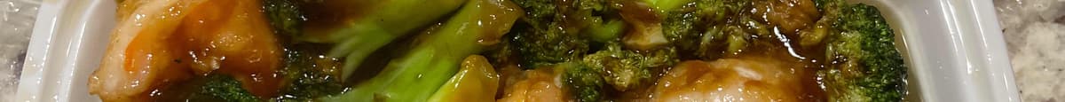 117. Shrimp with Broccoli
