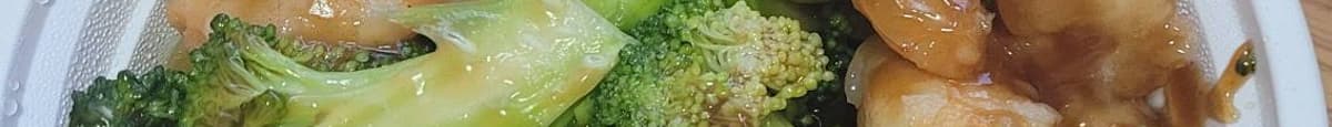 92. Shrimp with Broccoli