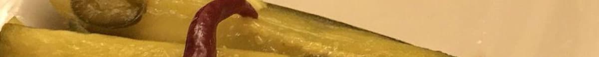 Kosher Dill And Hot Sour Pickles
