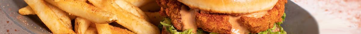 Nashville Hot AF Tender Sandwich