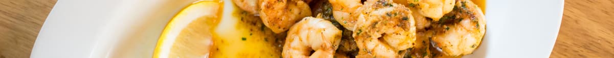 Pan Seared Shrimp w/ Garlic & Old Bay