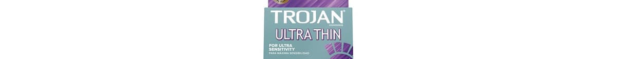Condoms, Trojan Magnum Ultra Thin 3 pack