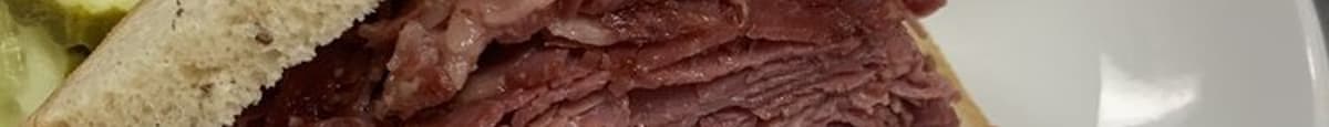 Corned Beef on Rye Sandwich