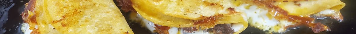 Single Cheesy Crispy Birria Taco