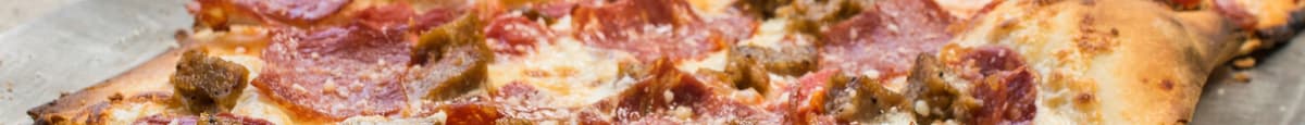Soppressata & Sausage Roman Style Pizza