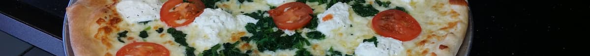 18"White Spinach Tomato Ricotta