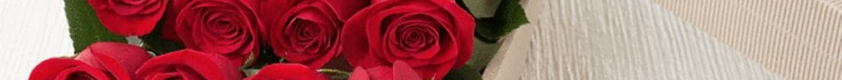 MOTHER'S DAY FLOWERS - 36 RED ROSES GIFT BOX - LONG STEMMED ROSES