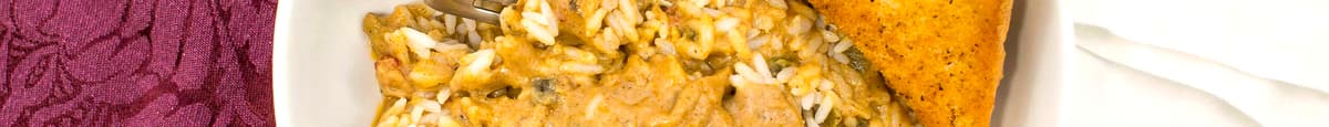 Chili Cheese Étouffée with Crawfish