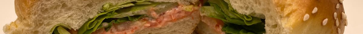 Lox Spread Sandwich