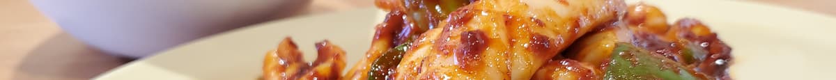 오징어볶음 /Stir Fried Spicy Squid
