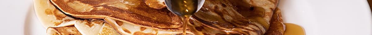 Crêpes, sirop d'érable / Pancakes, Maple Syrup