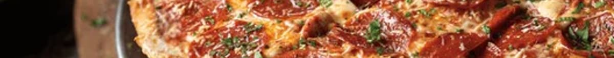 DOUBLE DECKERONI CAULIFLOWER CRUST PIZZA