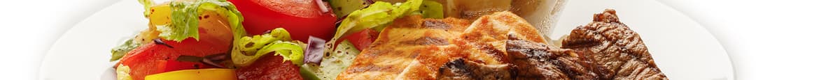 Poulet et filet de boeuf / Beef Fillet and Chicken