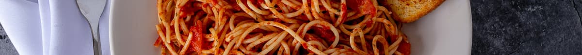 Spaghetti Pomodoro or Bolognese