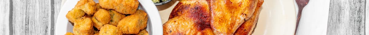 Half Chicken (BBQ or Rotisserie)