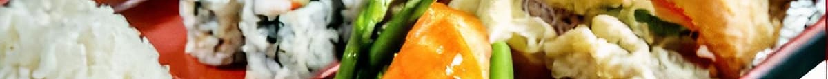 Dinner Bento Box - Salmon Teriyaki