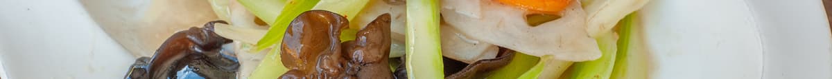 Celery With Lotus Root & Wood Ear / 西芹云耳藕片