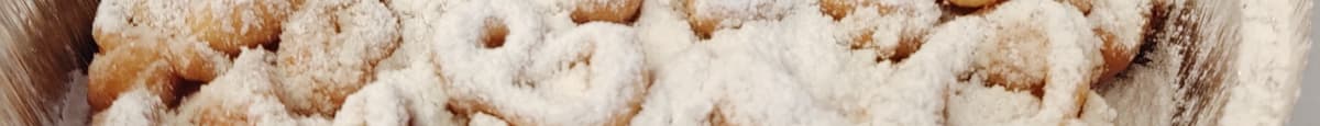 Funnel Cake with powdered sugar