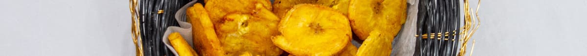 Tostones / Mashed Green Plantains