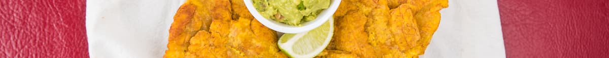 Green Plantains with Guacamole