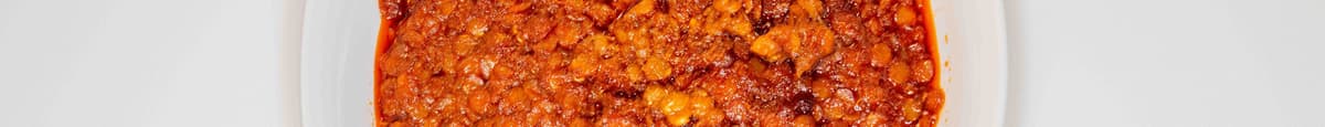 Spicy Lentils Stew - Key Misir Wet (ቀይ ምስር ወጥ) 8 Oz