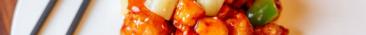 Sweet and Sour Pork with Pineapple / 咕咾⾁