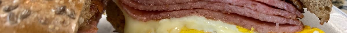 Pork Roll, Eggs and Cheese