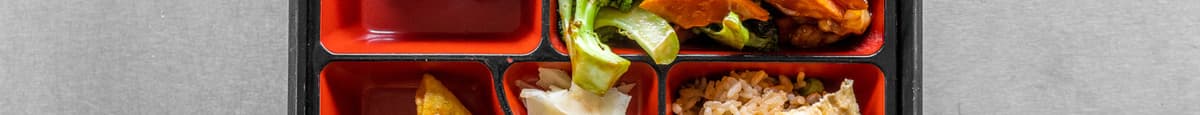 Broccoli with Shrimp Bento Box
