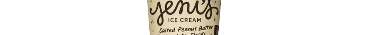 Jeni's Salted Peanut Butter with Chocolate Flecks Ice Cream (16 oz)