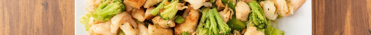 Shrimp, Chicken, Broccoli Salad